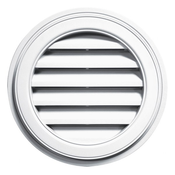 18 VINYL ROUND LOUVER ASP WHT APREN 117 WHITE ROYAL EP RBP"